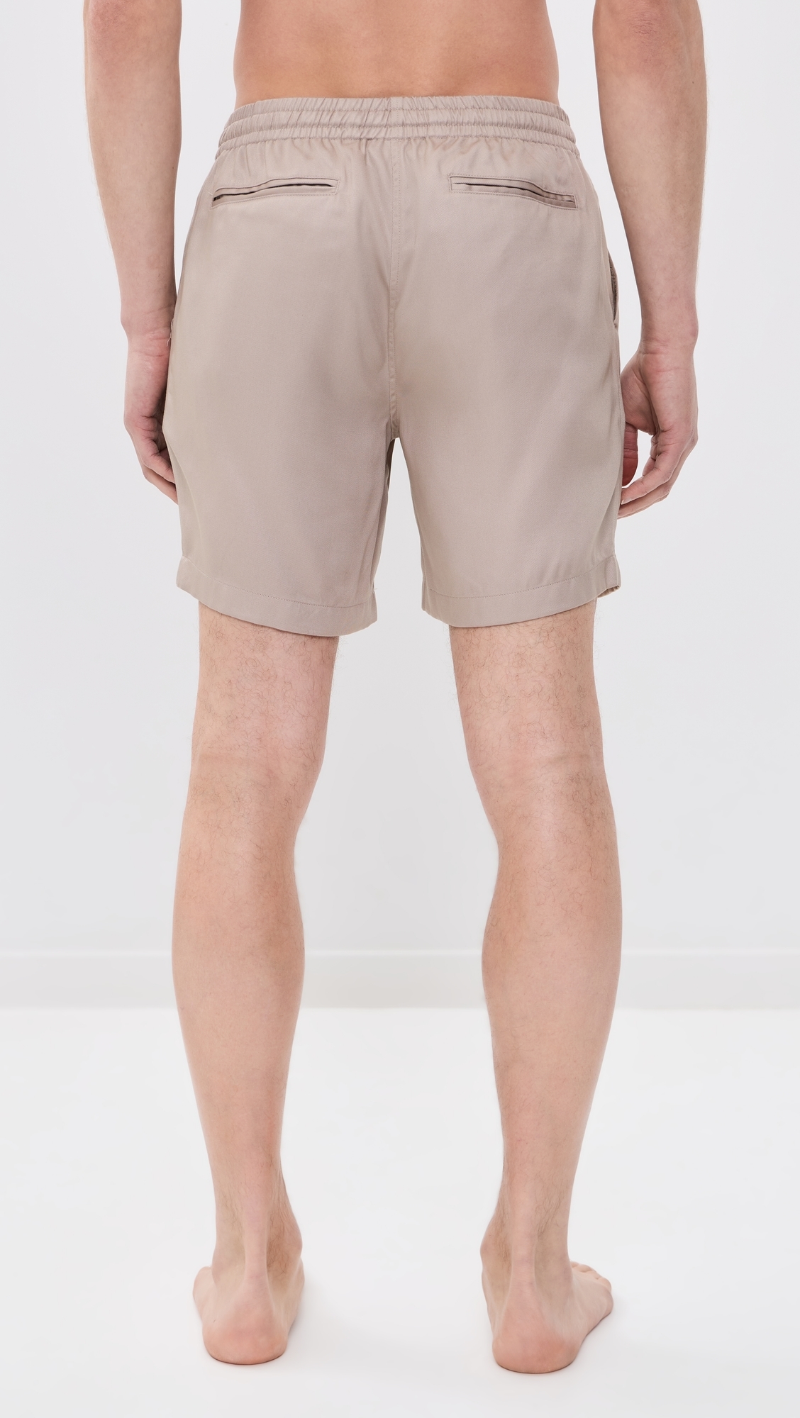 Lyocell Beach Shorts Stone