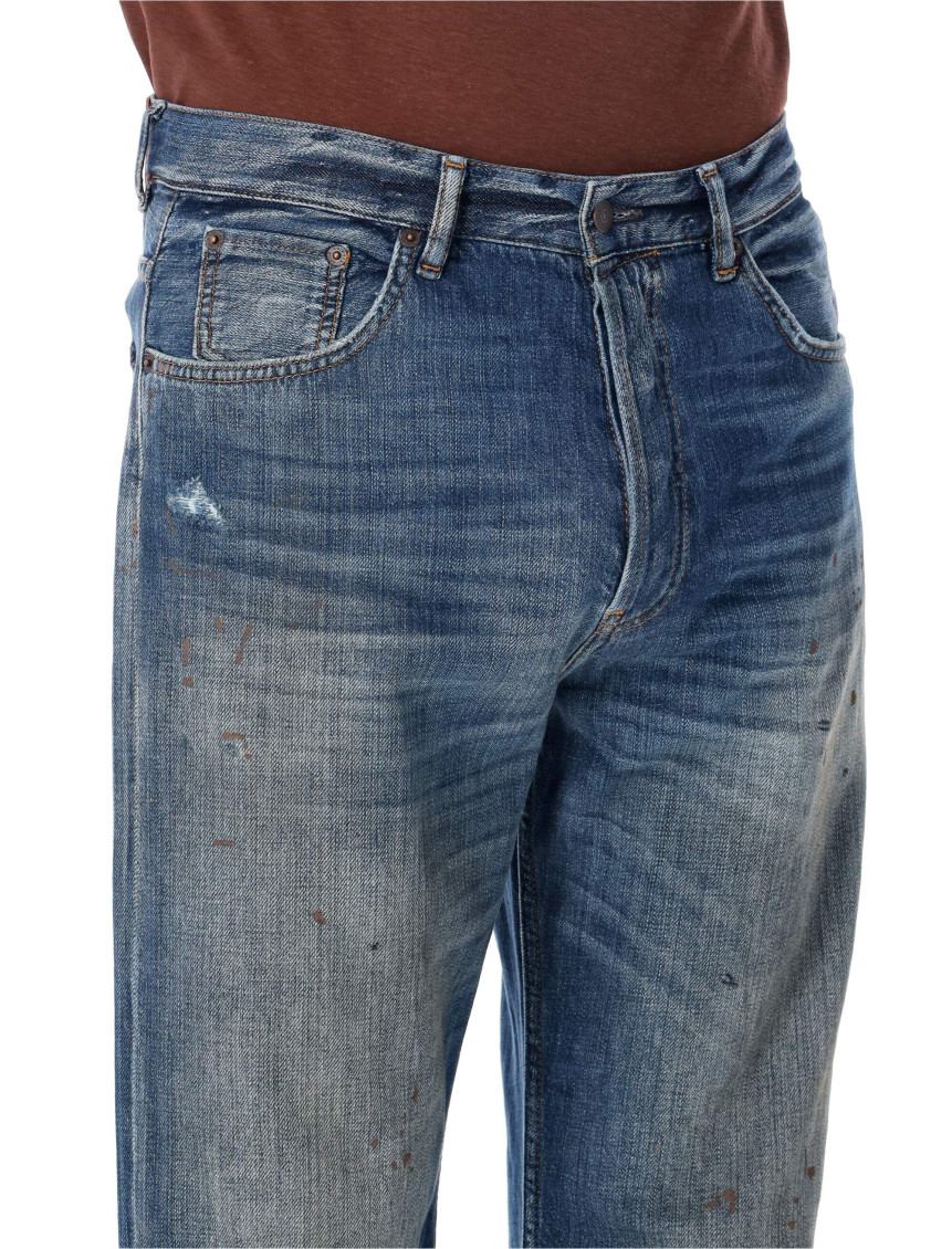 Acne Studios - trafalgar denim trousers mid waist