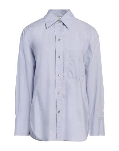 Woman Shirt Light blue Size XS Cotton