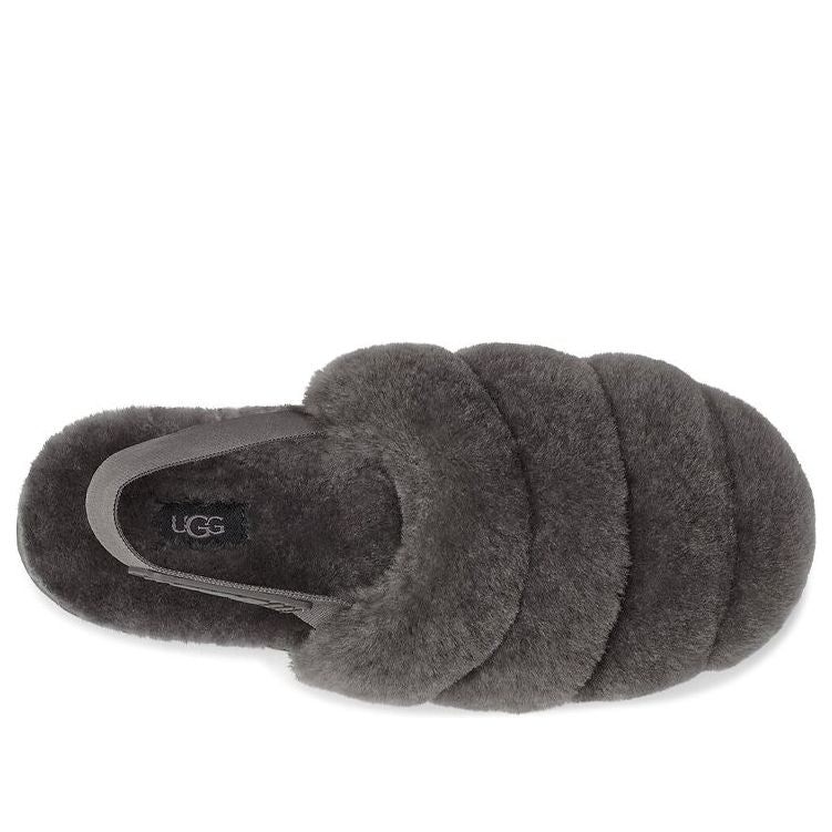 (WMNS) Super Fluff Slipper 'Charcoal'