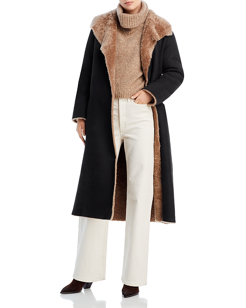 Reversible Shearling Coat