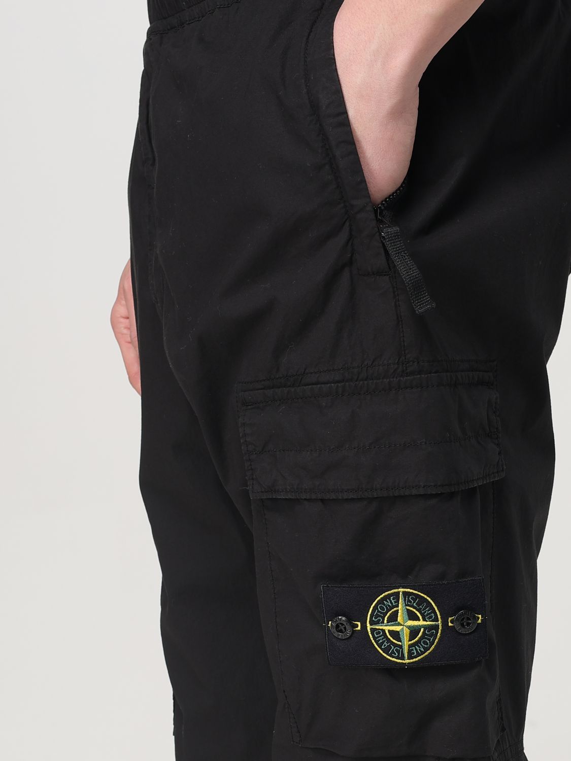 Pants STONE ISLAND Men color Black