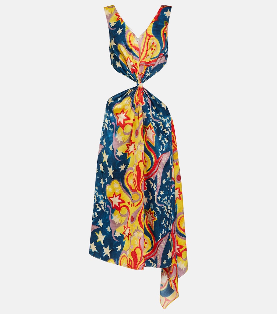 Marni Printed midi dress