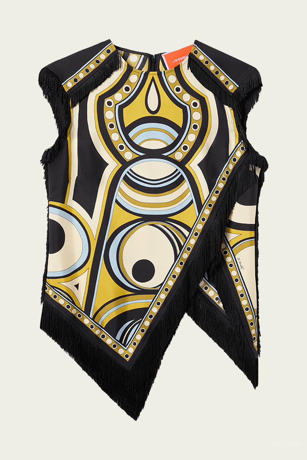 Scarf Top in Sanctuary Placée Gold