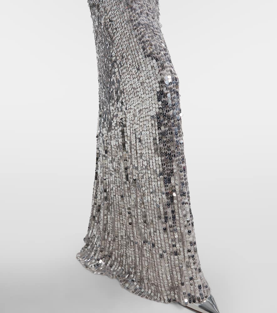 Eugenie sequined gown