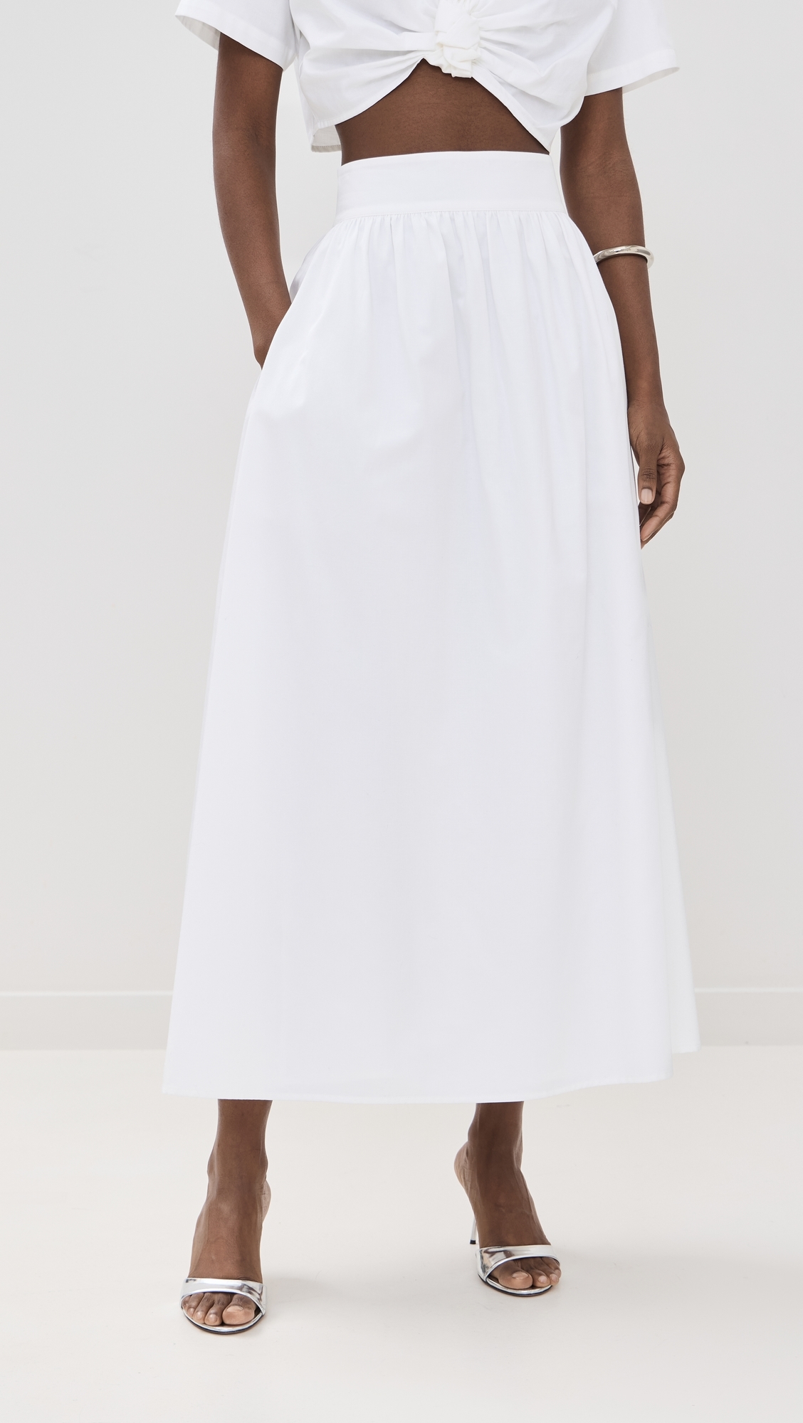 Ariadna Skirt White