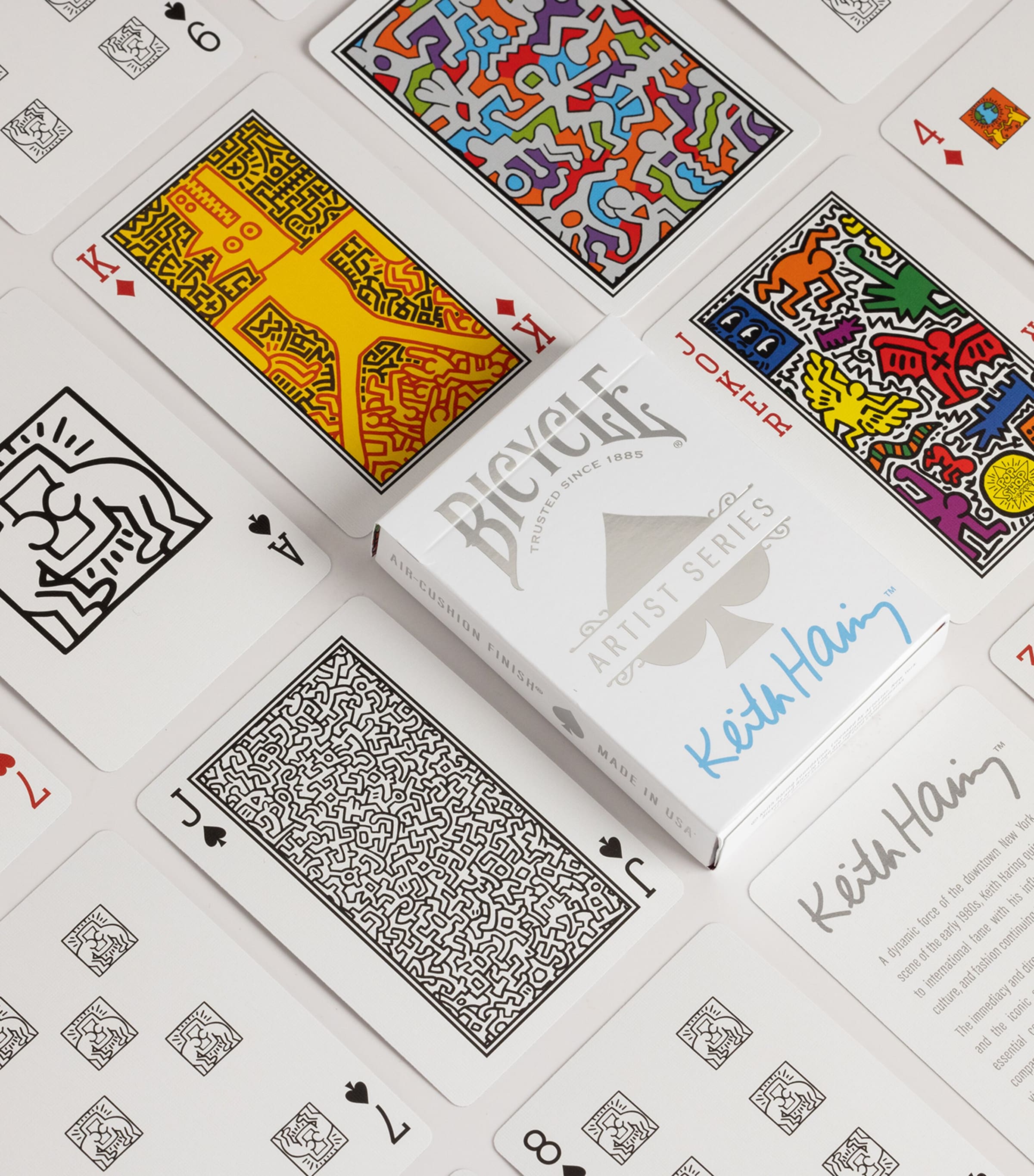 Artist Series Keith Haring Playing Cards