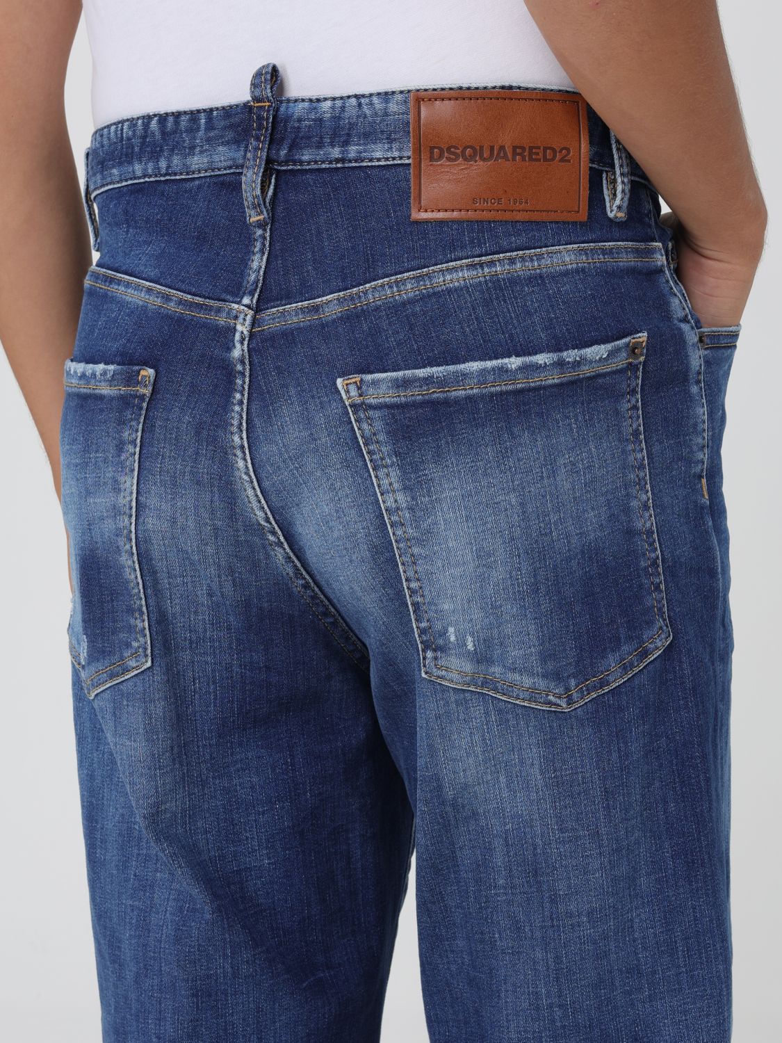 Jeans Men color Blue