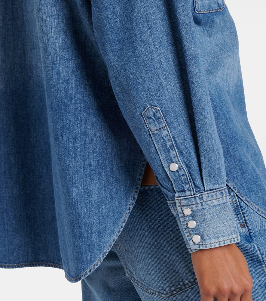 Kayla denim shirt