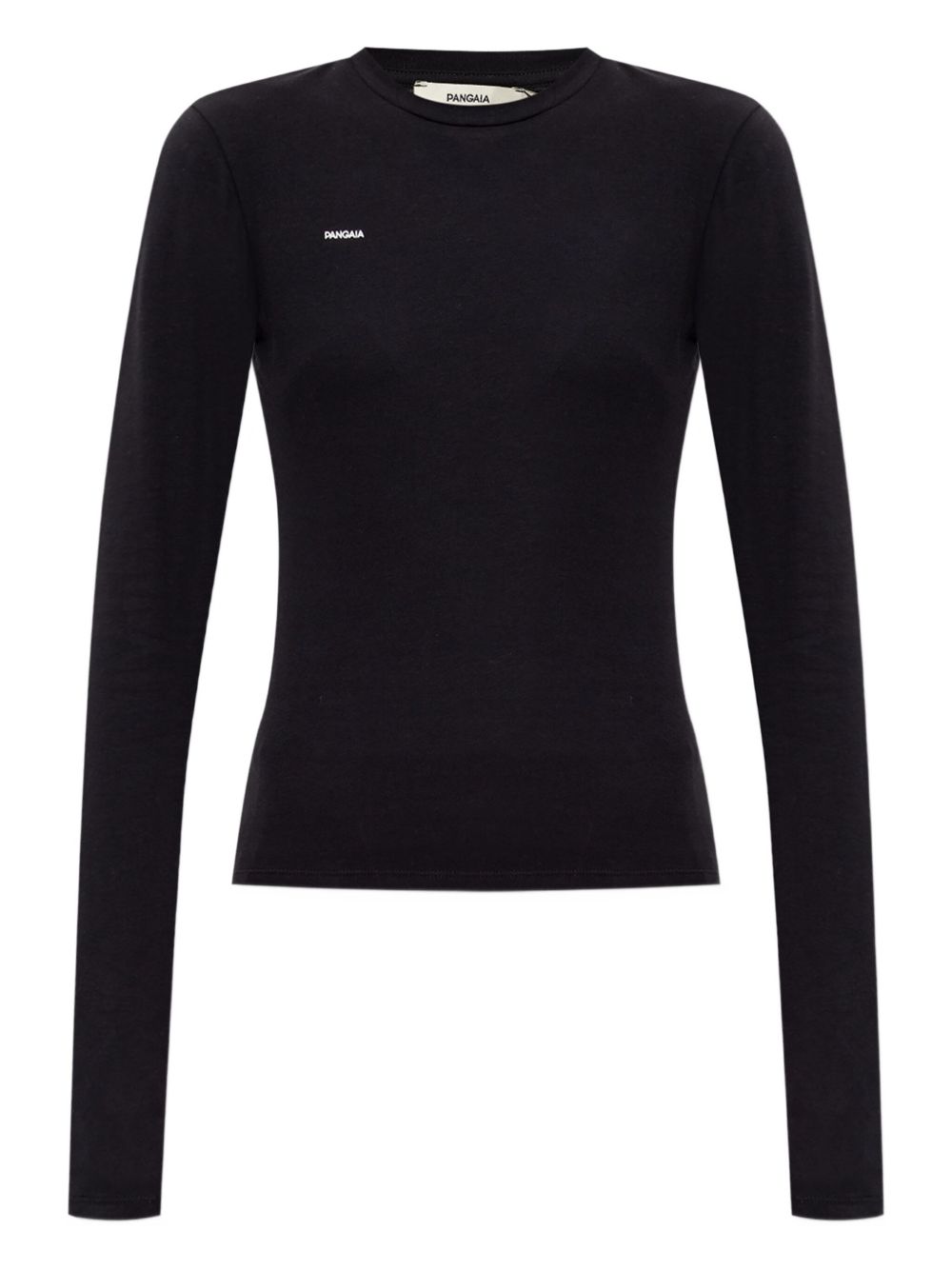 Logo-print top - Black
