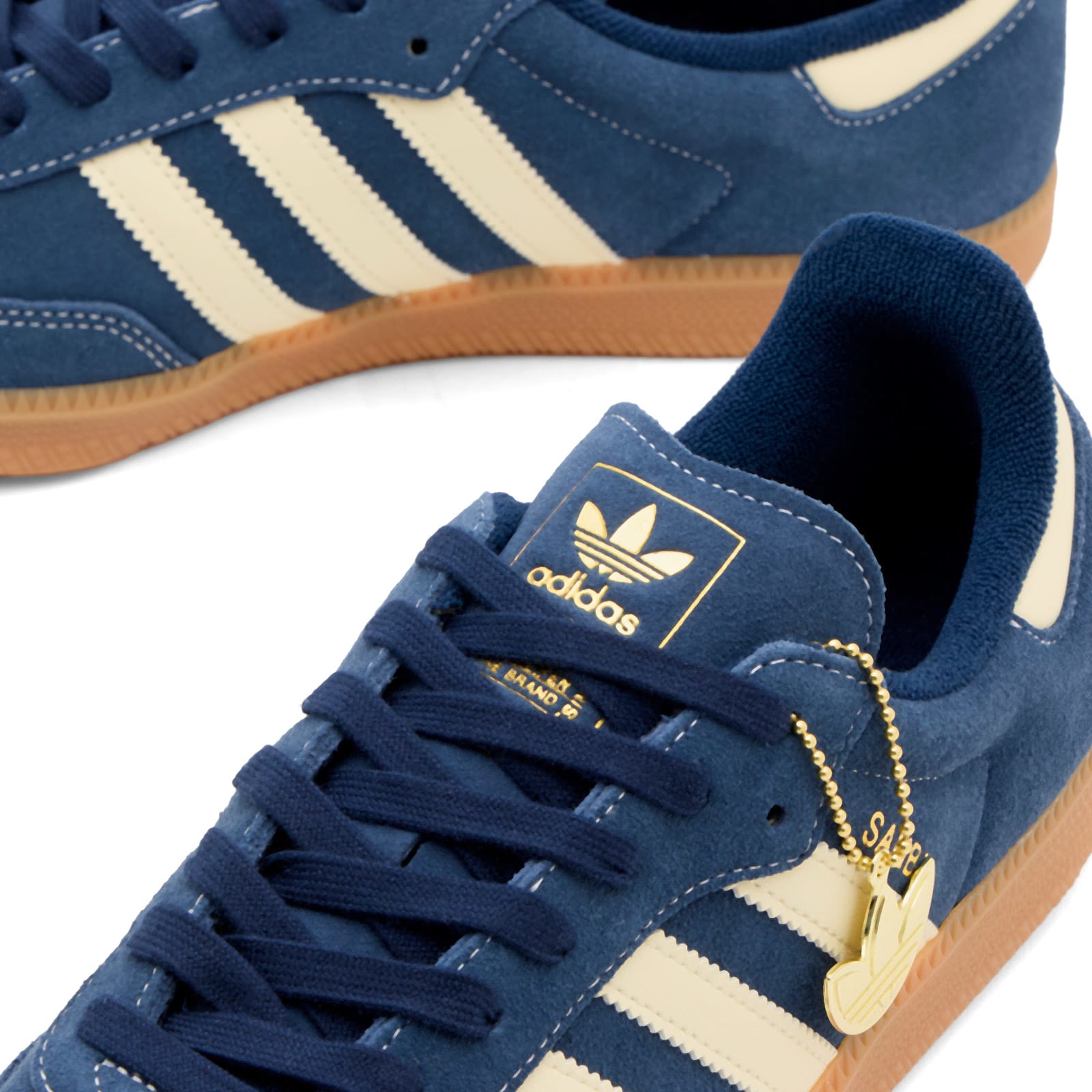 Men's Samba OG Sneaker in Night Indigo/Warm Vanilla/Gum