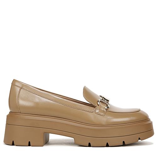 Nina Slip-on - Dark Tan Leather
