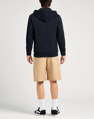 Man Sweatshirt Navy Size XXL Cotton, Polyester