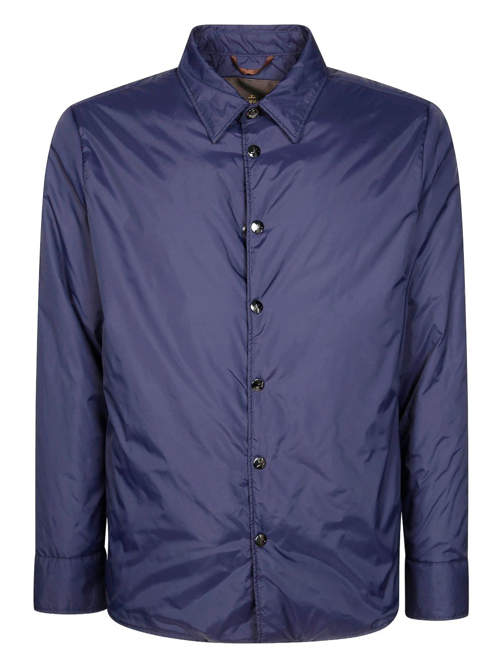 ON THE BUND technical-jersey shirt jacket - Purple