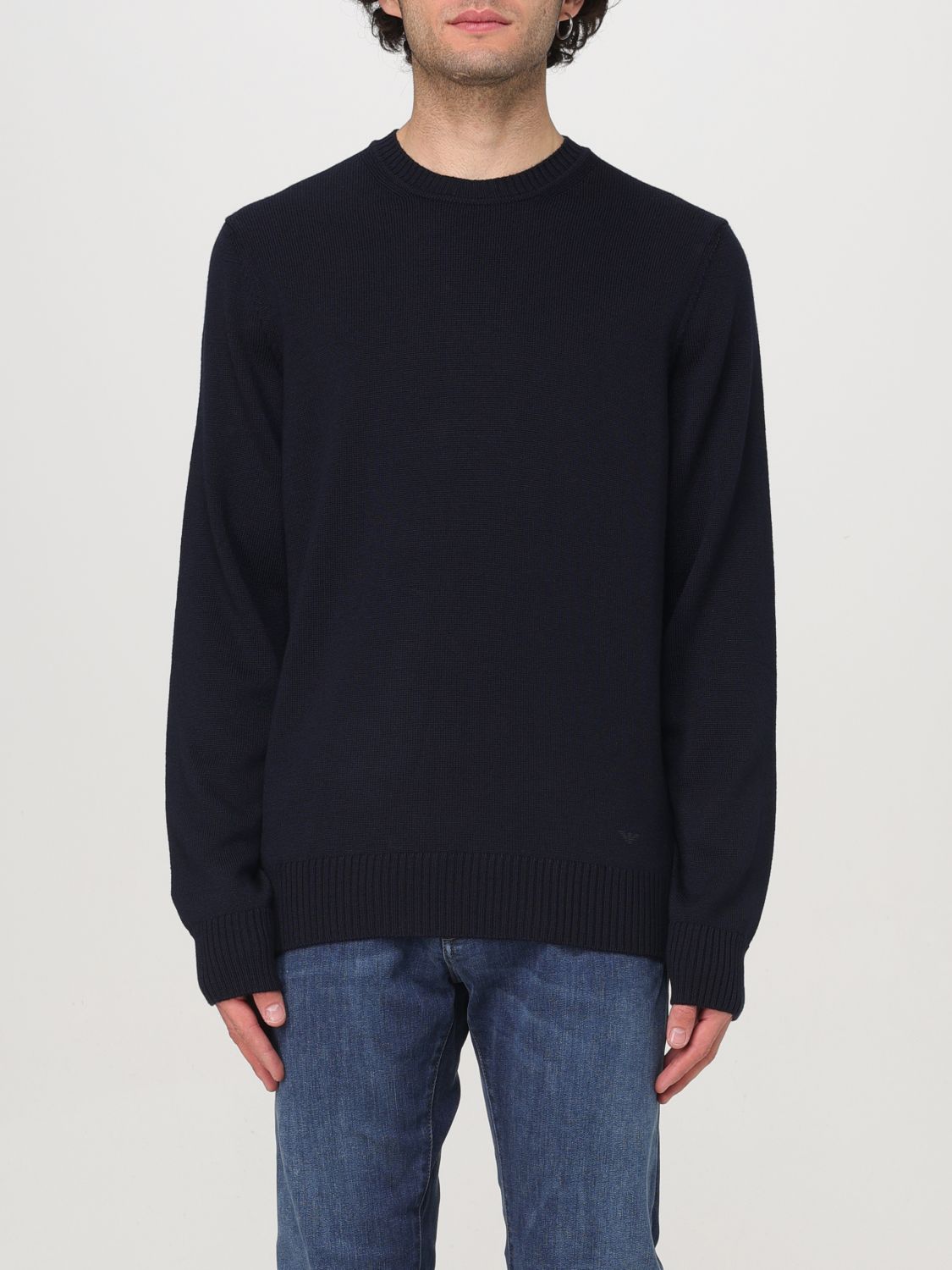 Sweater Men color Blue