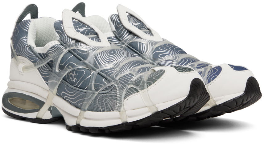 Gray & White Kukini SE Sneakers