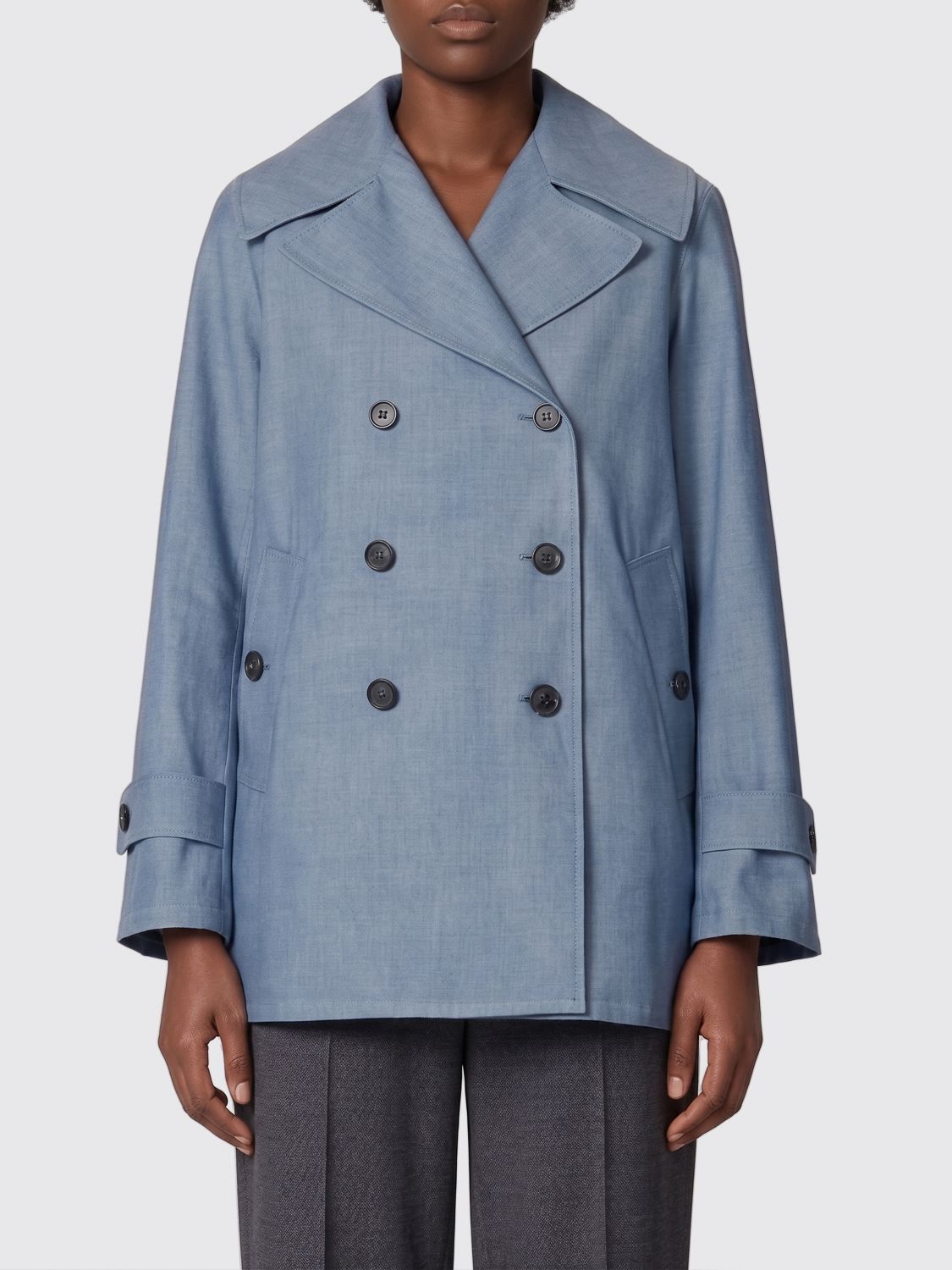 Jacket Woman color Indigo
