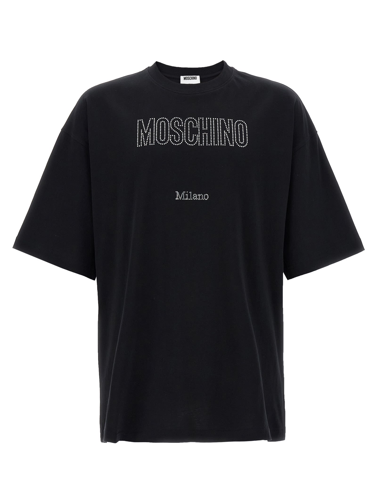 Black Rhinestone Logo T-shirt