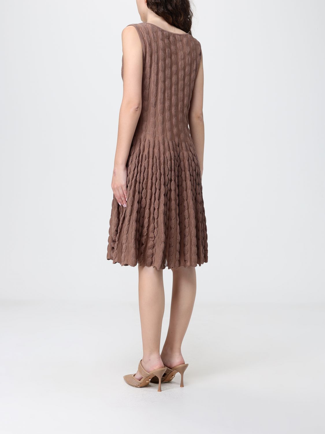 Papavero Off-the-Shoulder Knit Mini Dress
