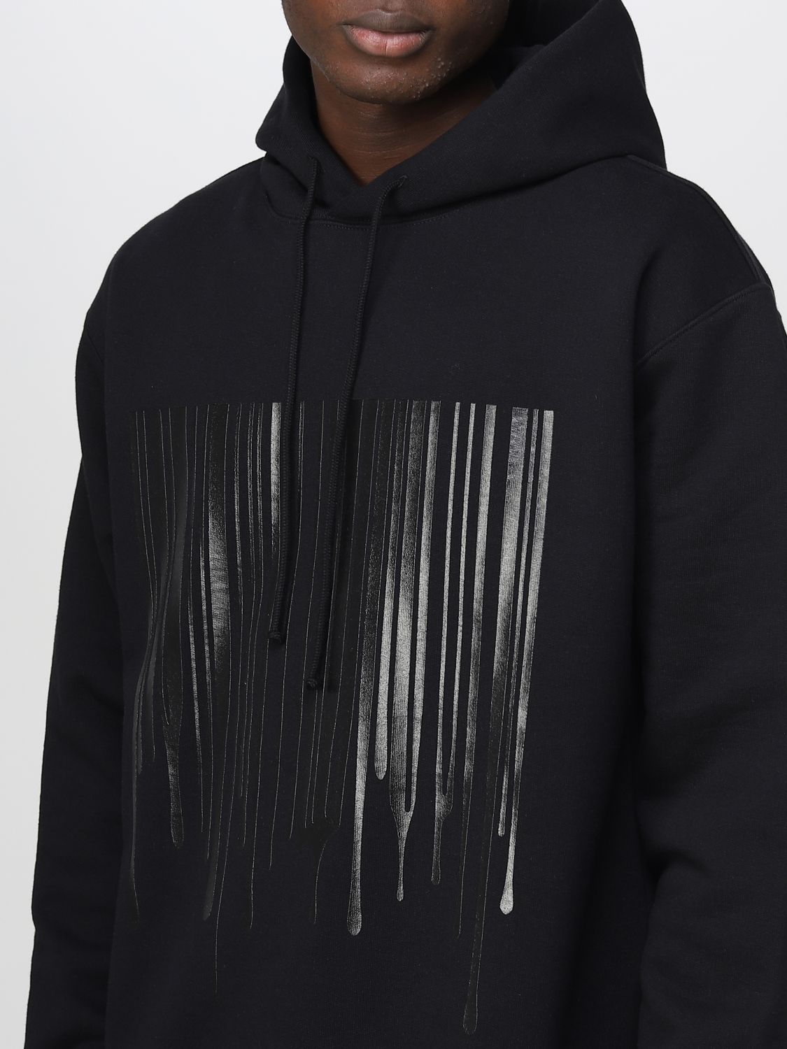 Sweatshirt Men color Black