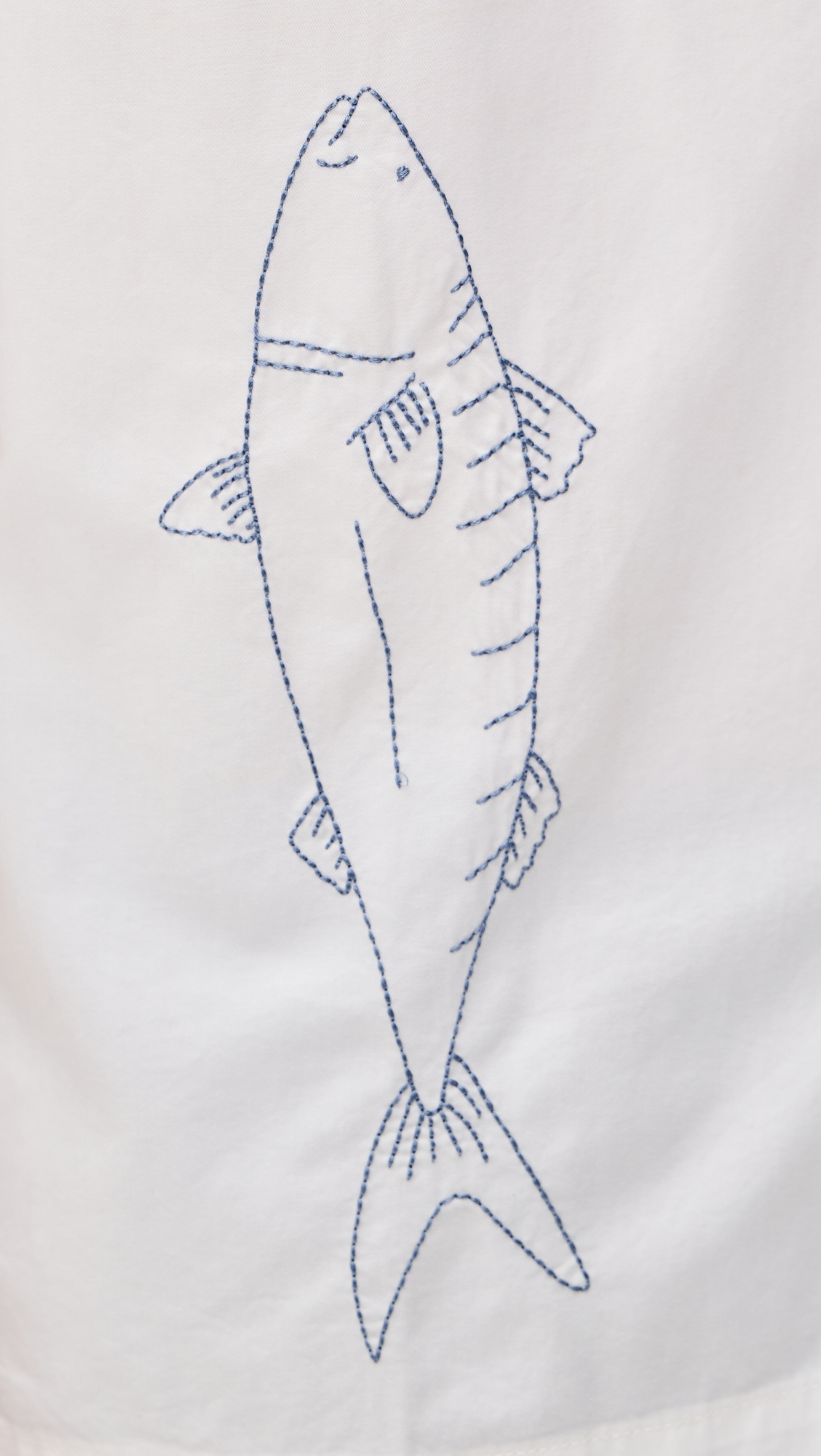 Mackerel Shirt Off-White