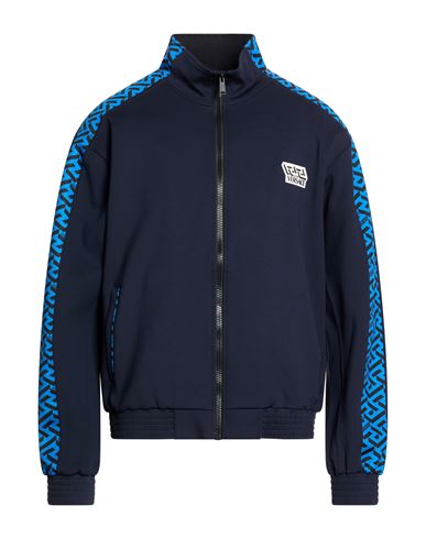 Man Sweatshirt Midnight blue Size 5 Polyamide, Elastane, Polyester