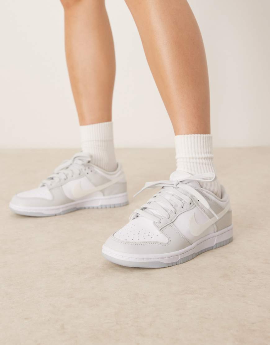 Dunk Low sneakers in gray