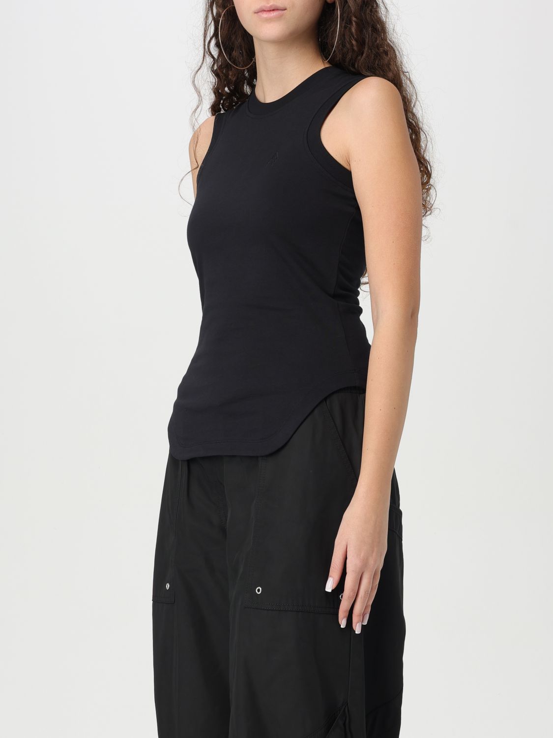 Top Woman color Black