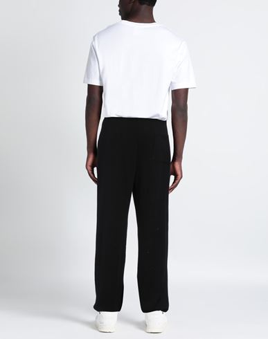 Man Pants Black Size M Cotton, Acrylic, Elastane