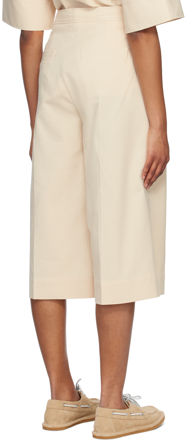 Tan Cotton Board Shorts