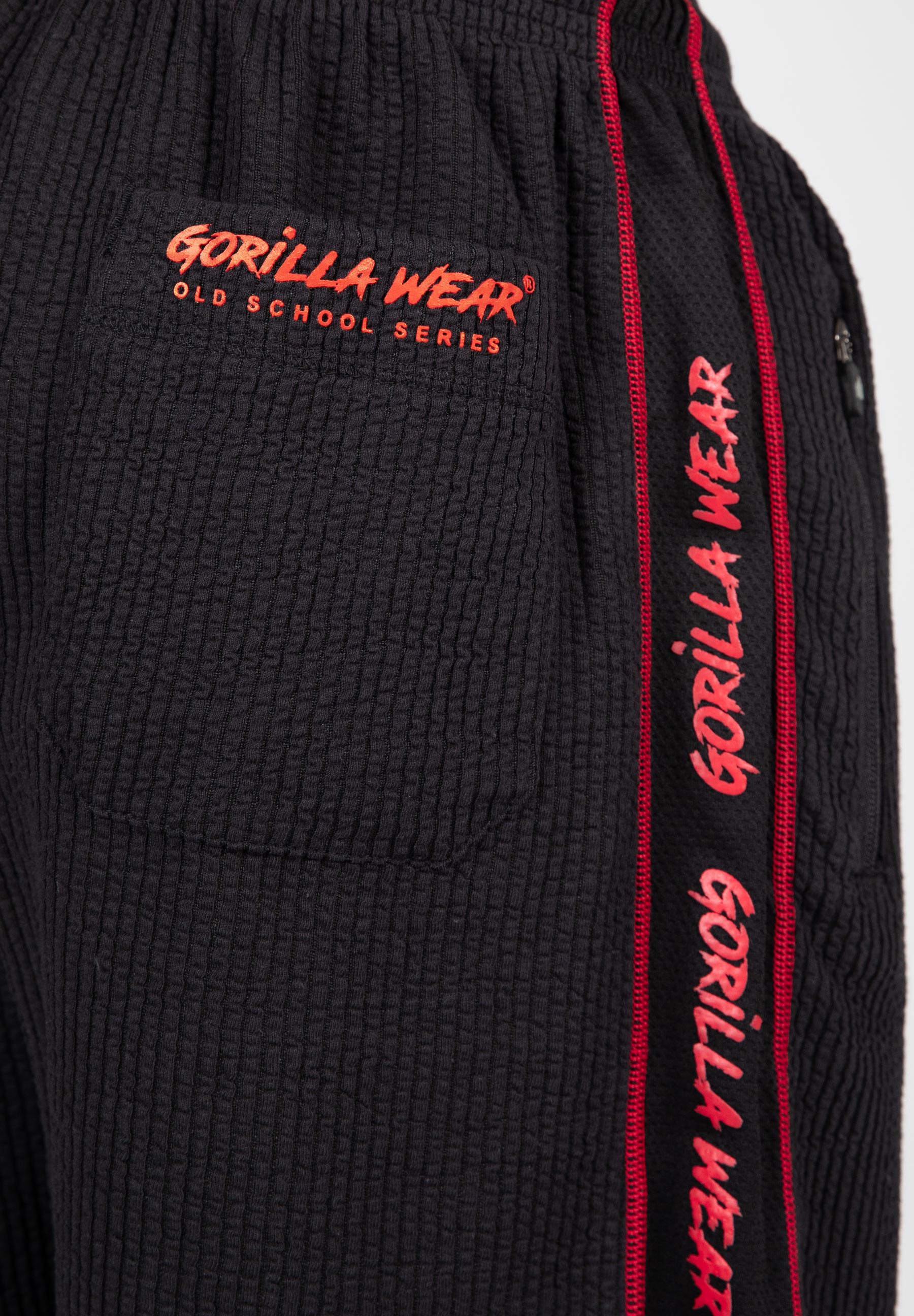 Buffalo Old School Shorts - Black/Red