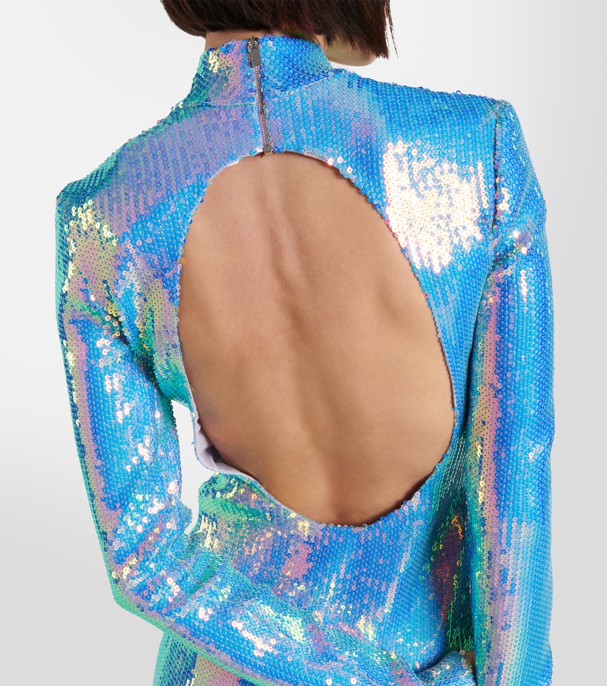 Sequined minidress