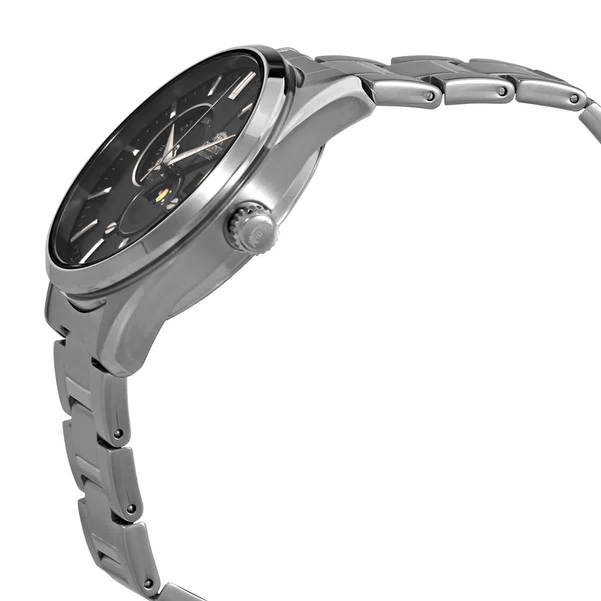 Sun & Moon Automatic Black Dial Mens Watch RA-AK0307B10B