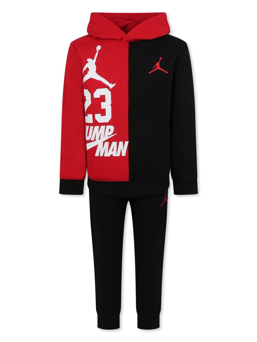 Printed tracksuit set - Black