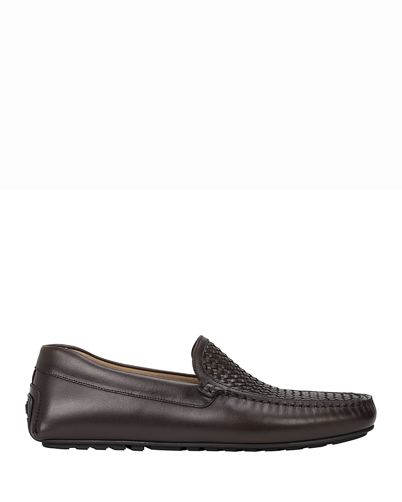 Men's Noel Dark Brown Leather Moccasins