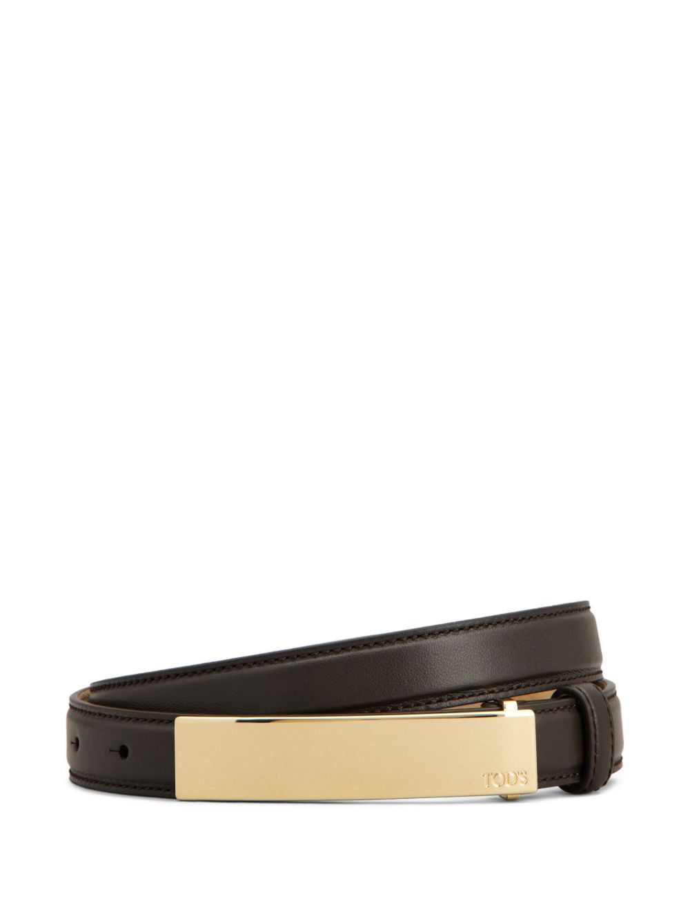 Leather belt - Brown