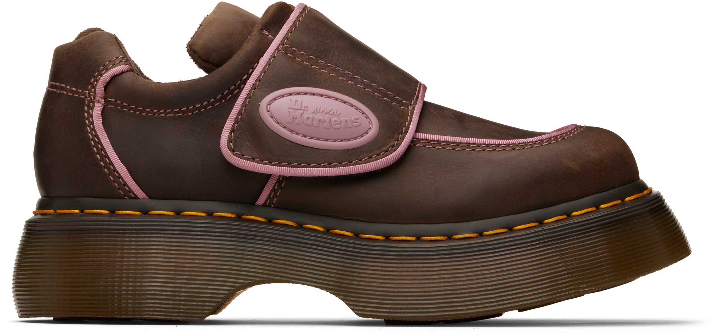 Brown Buzz Strap Wyoming Loafers