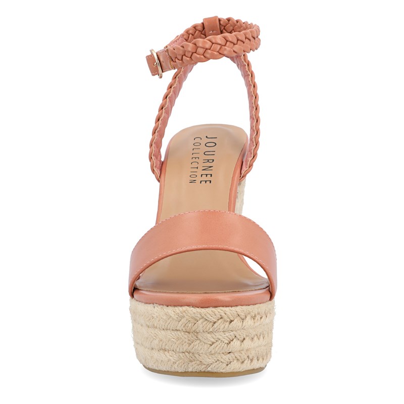 Women's Andiah Espadrille Wedge Sandals (Rose)
