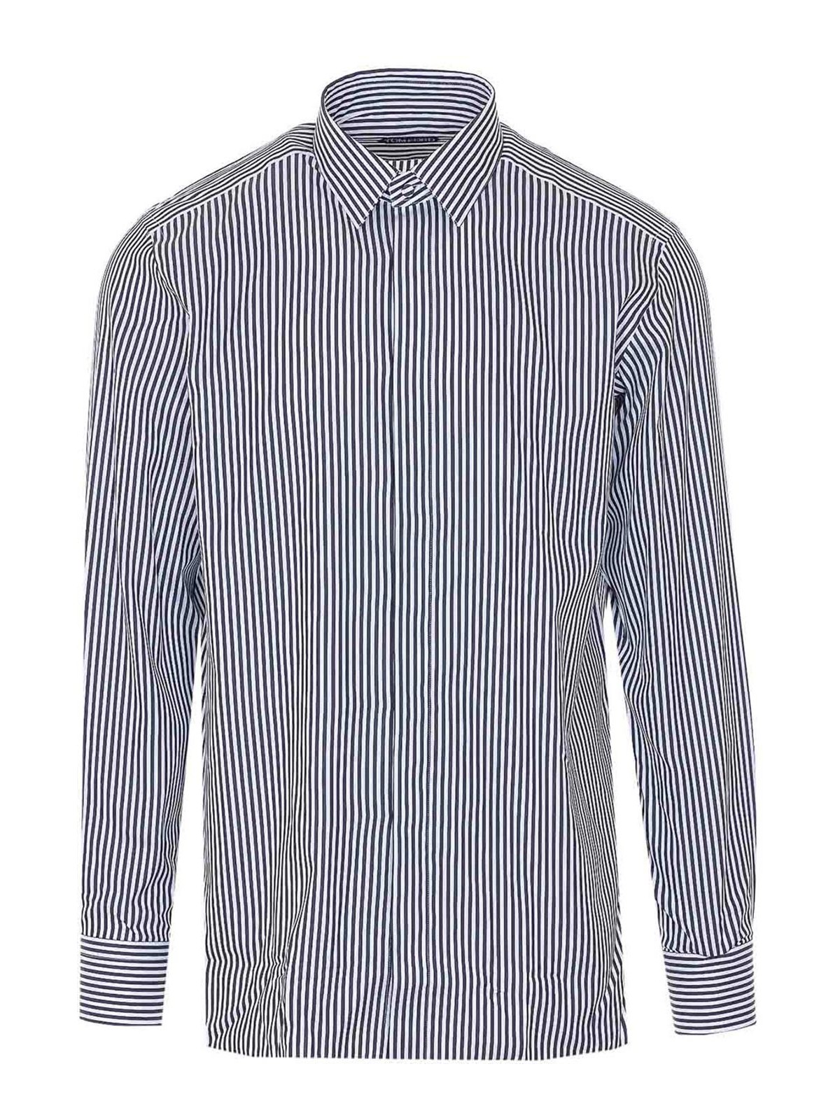 Black And White Striped Shirt