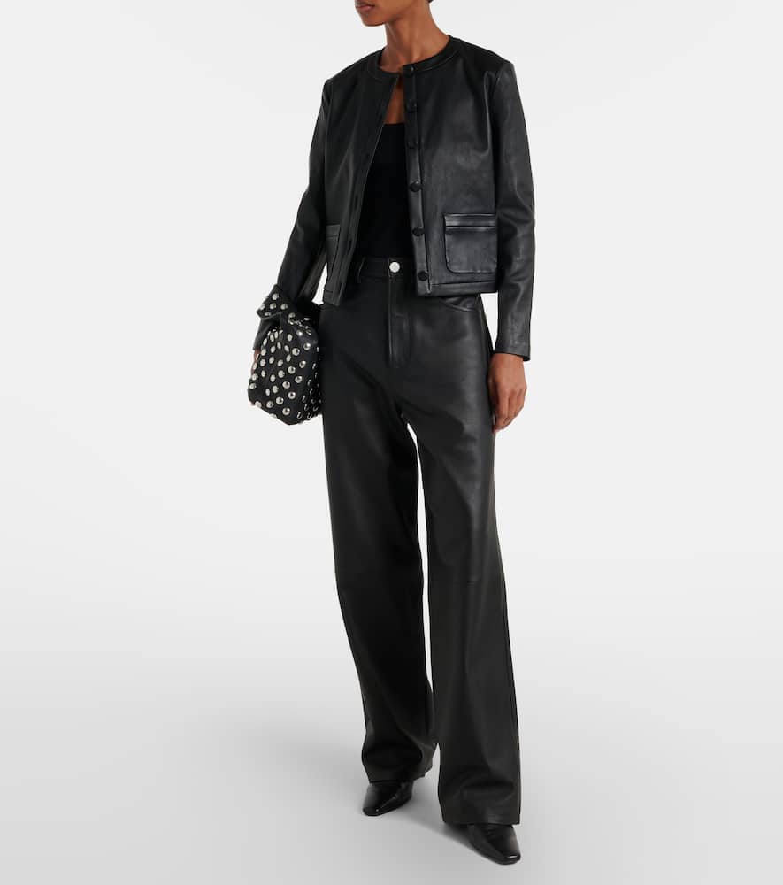 Gabrielle leather jacket