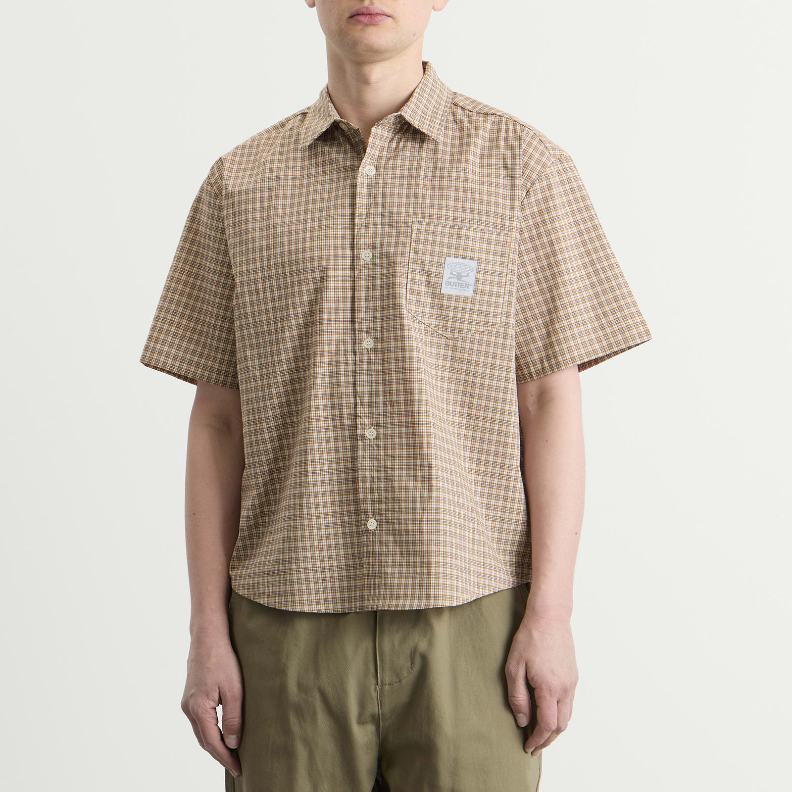 Men's Equipment Shirt in Tan/Mustard