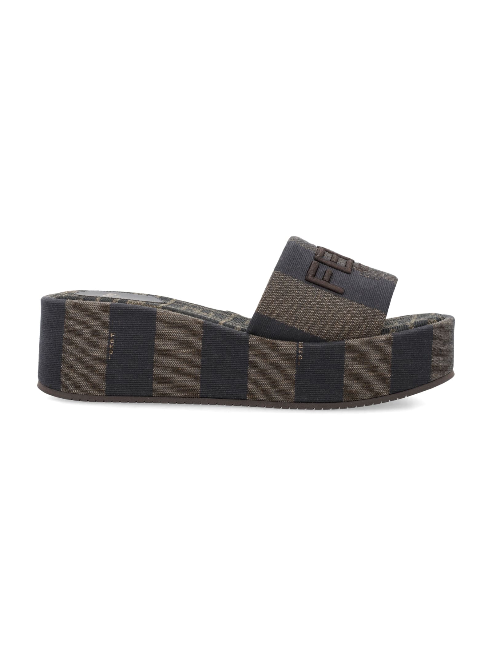 Two-tone Canvas Slippers