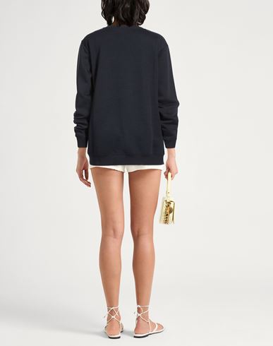 Woman Sweatshirt Midnight blue Size XL Cotton, Polyester