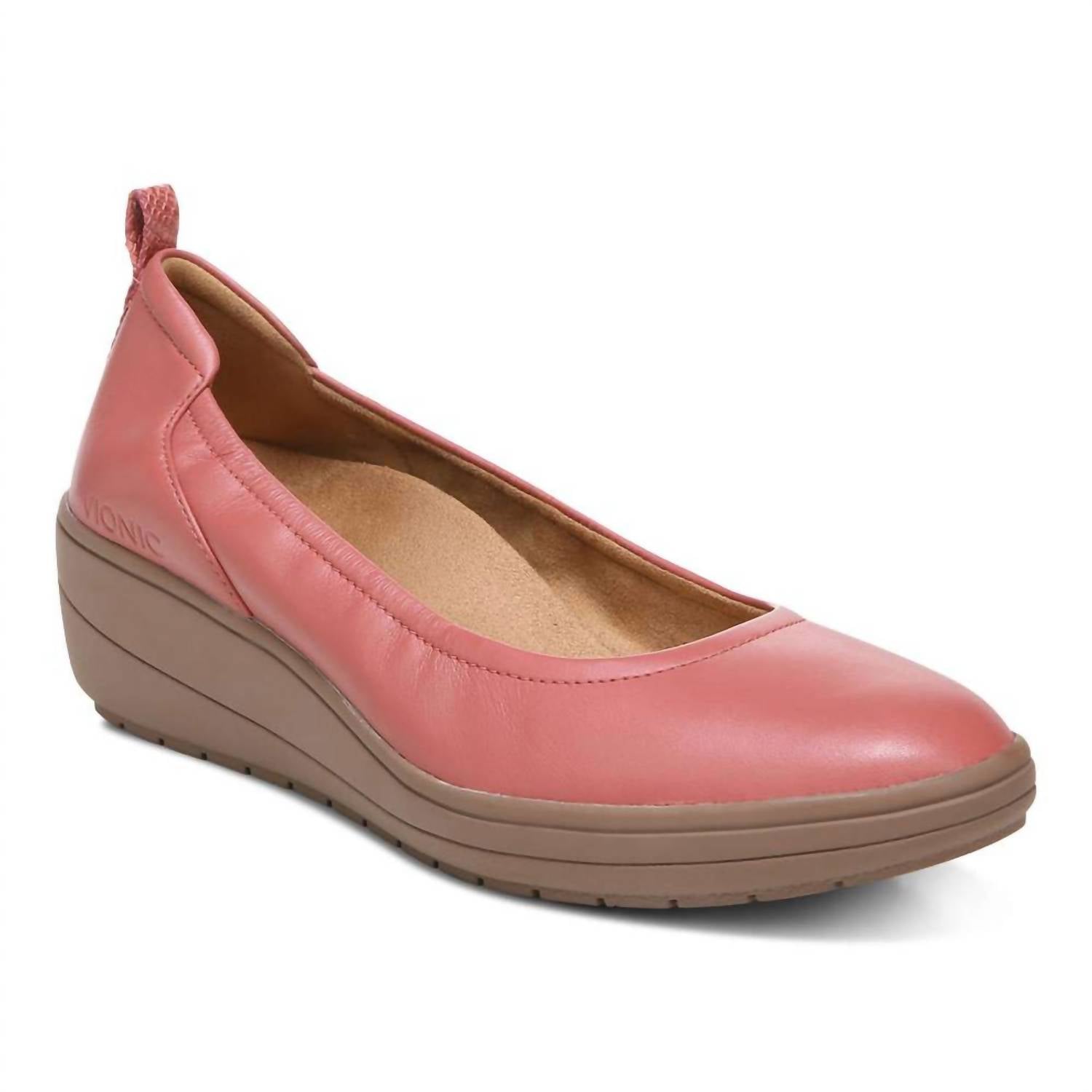 Women's Jacey Wedge In Dusty Cedar