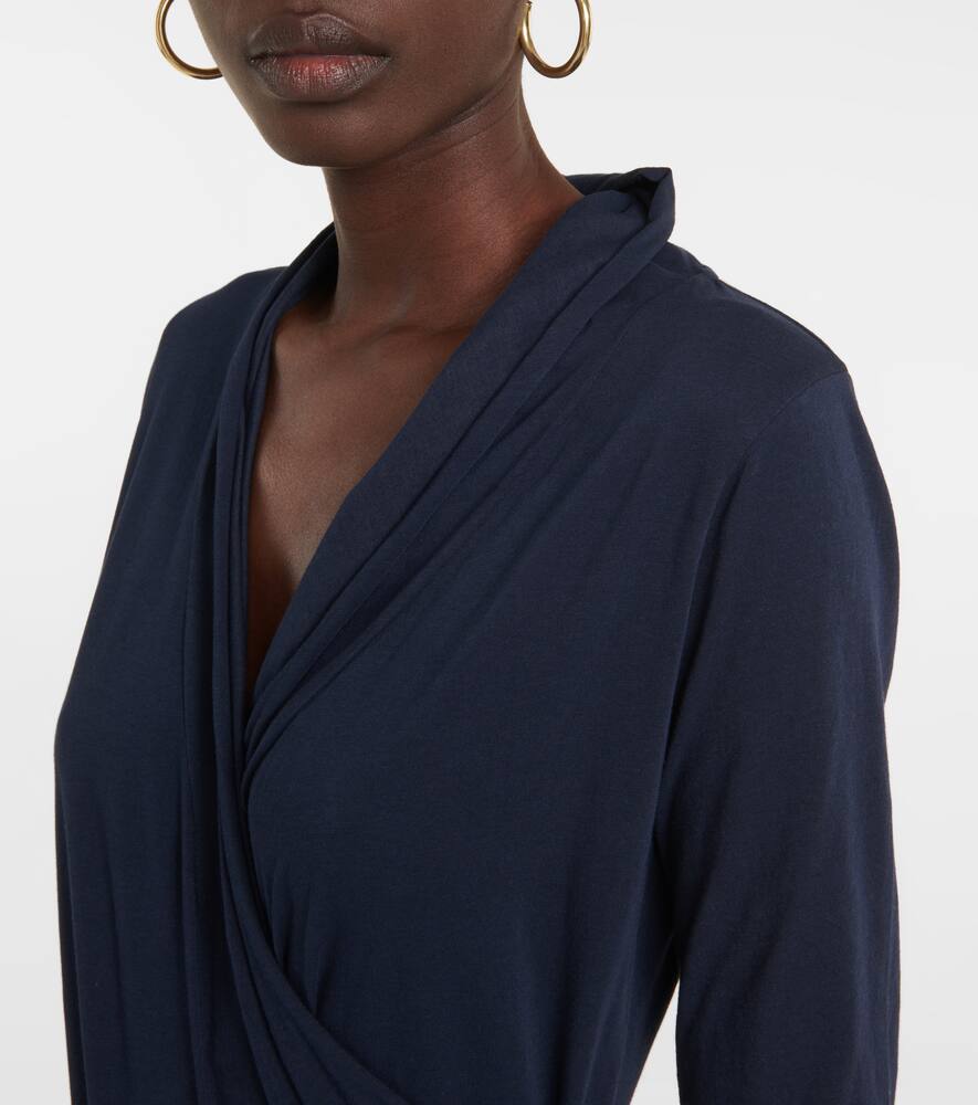 Meri cotton wrap top