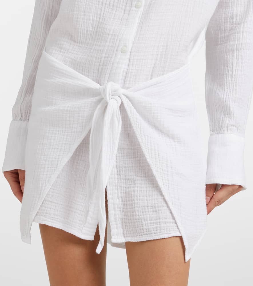 Sara cotton shirt dress