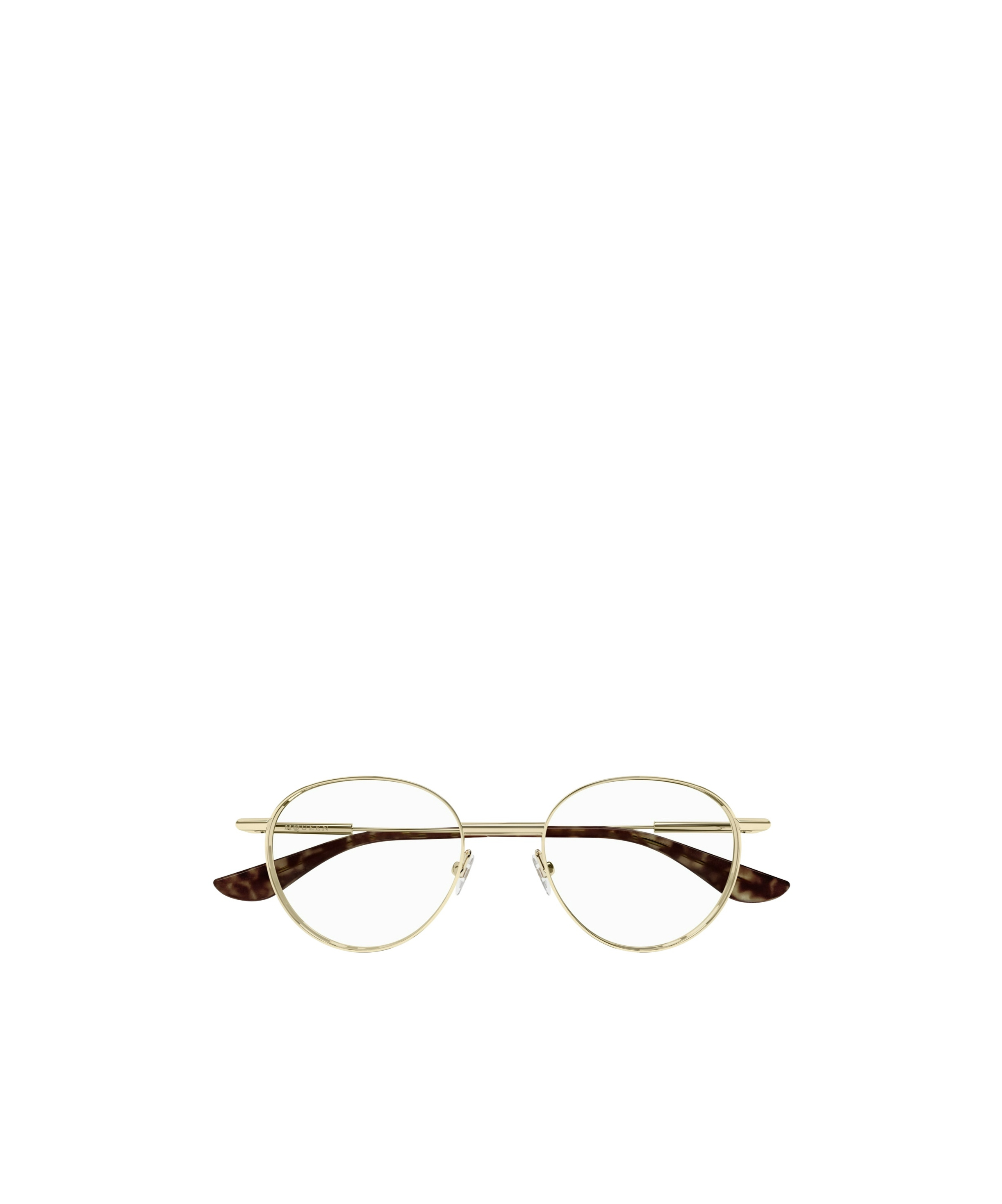 Alexander McQueen Eyewear Round Frame Glasses