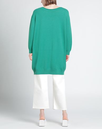 Woman Sweater Emerald green Size S/M Viscose, Polyester, Polyamide