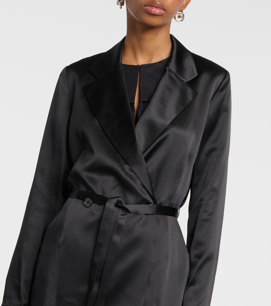 Joubert silk satin jacket