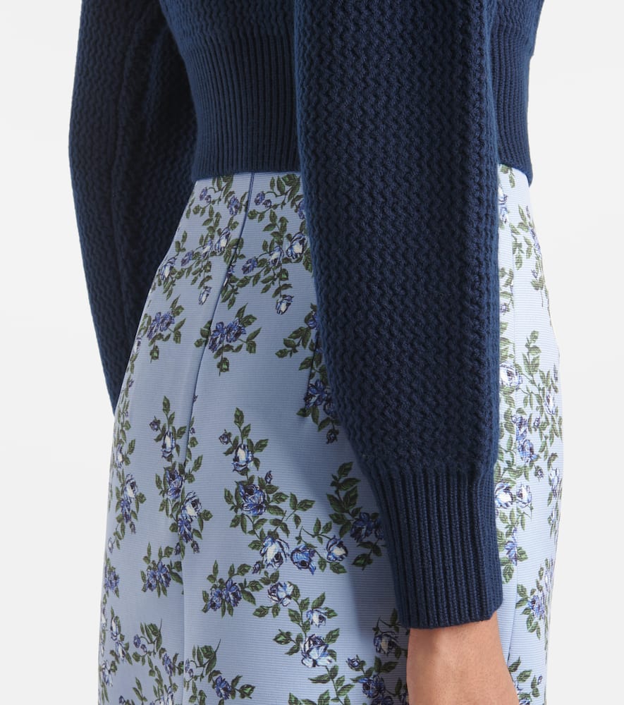 Albert cropped wool cardigan